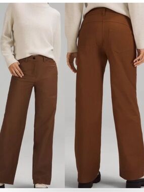 NWT Lululemon City Sleek Wide Leg Utilitech Pants Size 29